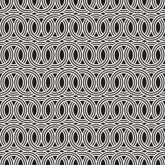 Vector seamless pattern. Modern stylish abstract texture. Repeating geometric tiles..