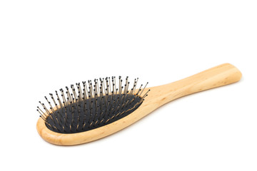 Comb on a white background