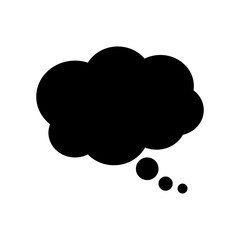 chat cloud icon, vector illustration eps10