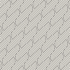 Fototapeta premium Vector seamless pattern. Modern stylish abstract texture. Repeating geometric tiles