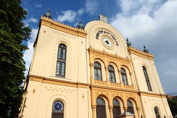 Fototapeta na wymiar Hungary - Pecs Synagogue