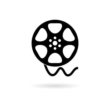 Film reel icon, The video icon, Movie symbol