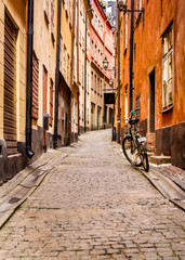 Fototapeta na wymiar Old Town Stockholm