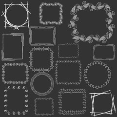 Big Set with Hand Drawn Frames
