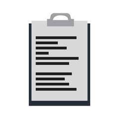 Documents clipboard symbol vector illustration graphic design