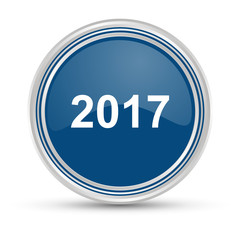 Blauer Button - 2017