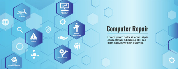 Big Data Security Maintenance Icon with Wrench and Gear Tools for Technician to Use when Scanning Systems - Internet / Information Technology Repairs