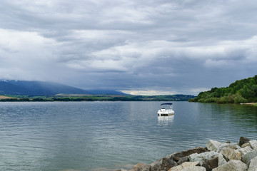 Lake in Slovakian Hight Tatras Mountains