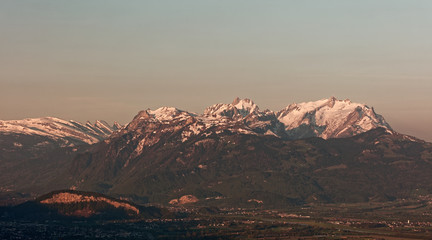 Apenzell Alps sunrise