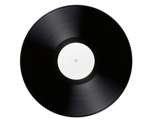 Vinyl Record, Cut Out.