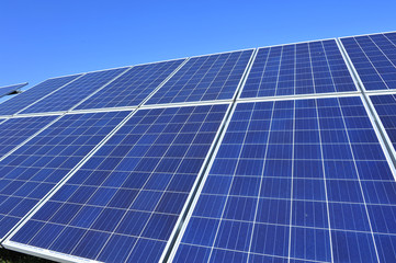 Fototapeta premium Solar power equipment