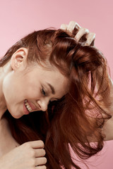 Naklejka premium portrait of a girl