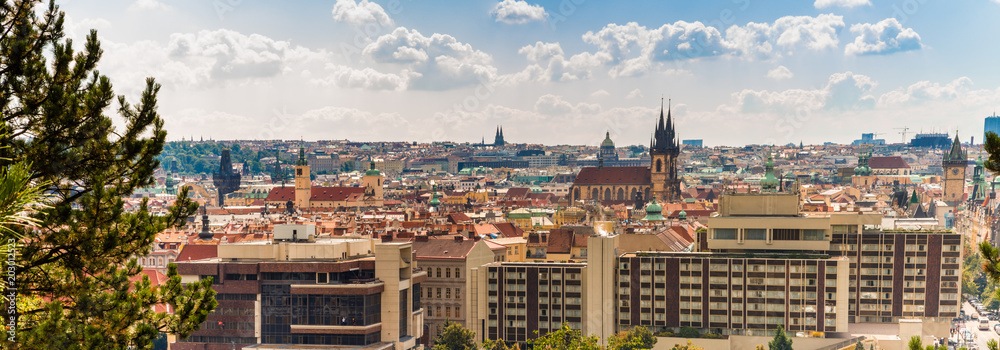 Canvas Prints view of prague