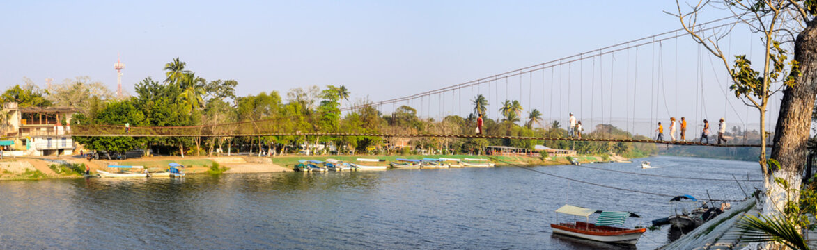 puente colgante veracruz