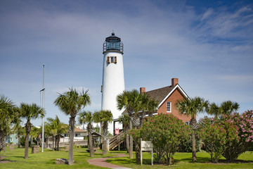 Fototapeta na wymiar St. George Island Lighthouse