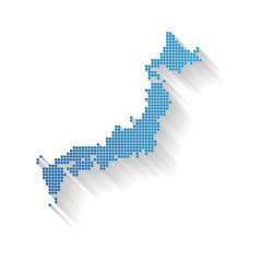 Fototapeta premium 日本地図