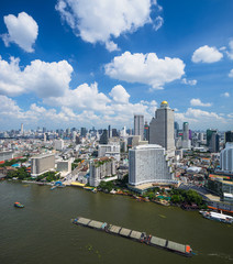 Bangkok skyline panorama - Thailand