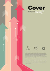 Book Cover Business Growth Concept Design