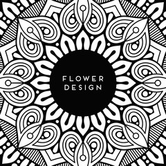 Vector mandala background