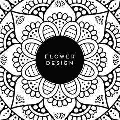 Vector mandala background