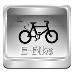 E-Bike Button - 3D illustration