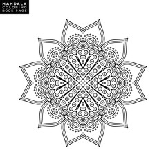 Vector mandala background