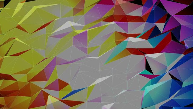 Colorful low poly abstract background