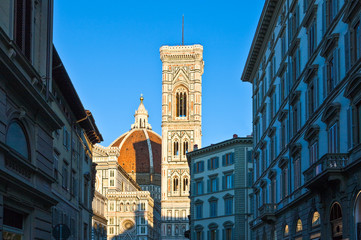 Fototapeta na wymiar Landscapes, architectures and art of the city of Florence