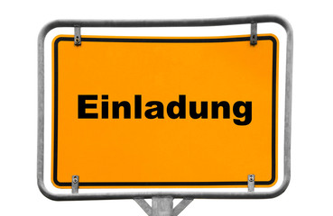 Einladung Wegweiser