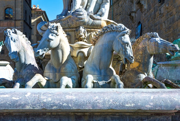 Naklejka premium Landscapes, architectures and art of the city of Florence