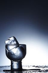glass of water