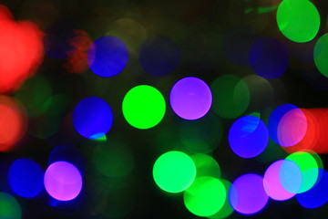 Abstract Bokeh light background.
