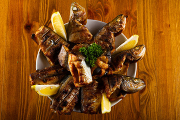 Grilled trout