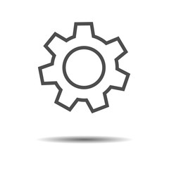 gear icon, service icon, maintenance icon vector