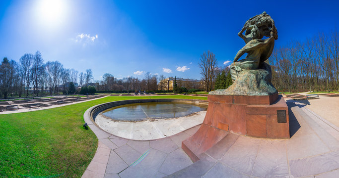 Chopin Monument in Lazienki Park