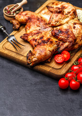 Grilled Chicken with Chili Sauce.