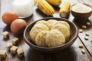 Homemade сorn cookies