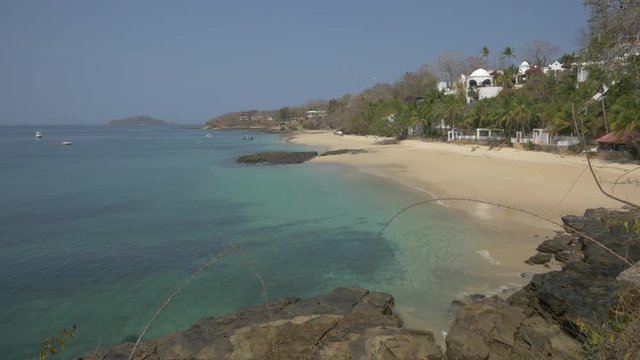 Villas on the beach of Contadora Island, Panama