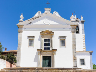 Fototapeta na wymiar Iglesia Matriz de Estoi, Algarve, Portugal