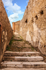 Pathway in Pompeii