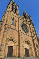 Fototapeta na wymiar Stadtpfarrkirche St. Maria (Landau in der Pfalz)