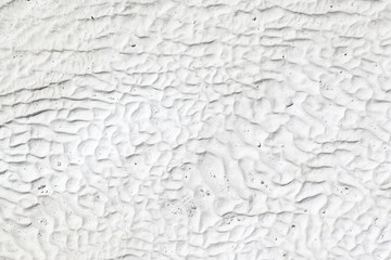 Full Frame background Calcium deposits from thermal springs, Pamukkale - Turkey