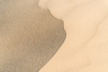 Fototapeta na wymiar Texture of sand dune