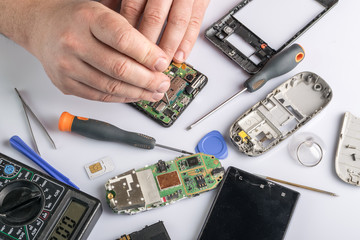 Cell phone repair