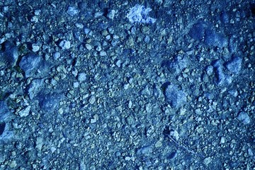 Ultra blue Ground texture, sand surface, stone background, good for design element