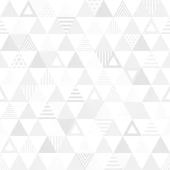 Wall murals Triangle Seamless pattern triangle. 三角のパターン