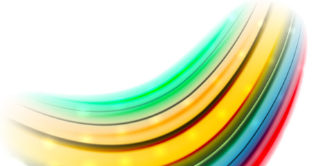 Abstract flowing motion wave, liquid colors mixing, vector abstract background