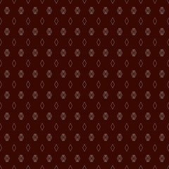 Contemporary seamless pattern with geometric figures. Repeated diamond abstract background. Rhombuses and lozenges motif