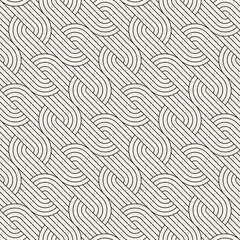 Fototapeta premium Vector seamless pattern. Modern stylish abstract texture. Repeating geometric tiles