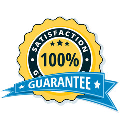 100% Satisfaction Guaranteed illustration